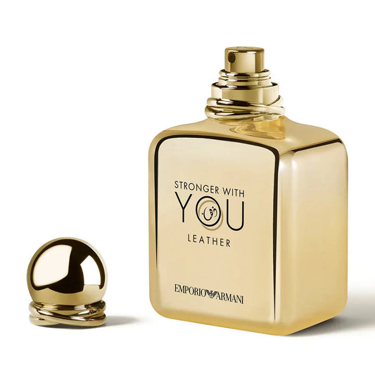 EMPORIO ARMANI - STRONGER WITH YOU LEATHER EDP - HOMBRE