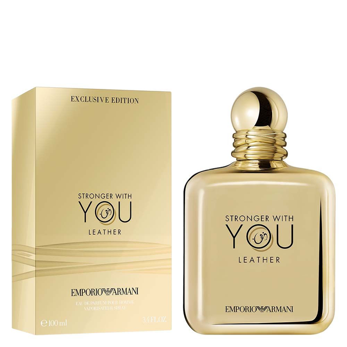 EMPORIO ARMANI - STRONGER WITH YOU LEATHER EDP - HOMBRE