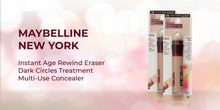 Cargar imagen en el visor de la galería, MAYBELLINE - INSTANT AGE REWIND® ERASER DARK CIRCLES TREATMENT CONCEALER - UNISEX