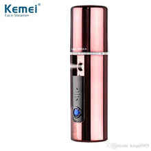 Cargar imagen en el visor de la galería, KEMEI - VAPORIZADOR FACIAL NANO ULTRASONICO - UNISEX