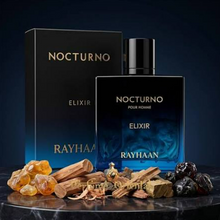 Cargar imagen en el visor de la galería, RAYHAAN - NOCTURNO ELIXIR EDP - HOMBRE
