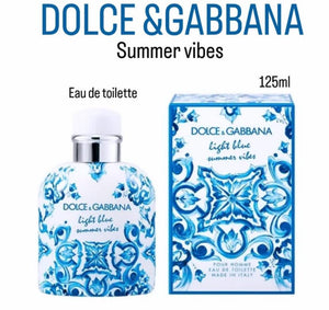 DOLCE & GABBANA - LIGHT BLUE SUMMER VIBES EDT - HOMBRE