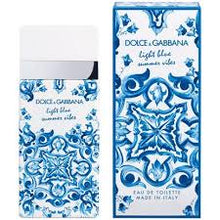 Cargar imagen en el visor de la galería, DOLCE &amp; GABBANA - LIGHT BLUE SUMMER VIBES EDT - MUJER
