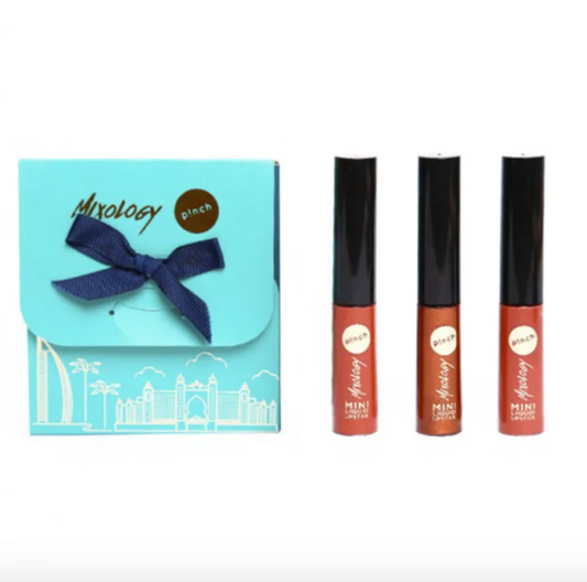 ILOVEPINCH - DUBAI KIT MIXOLOGY MINI LABIALES LIQUID LIPSTICK - U